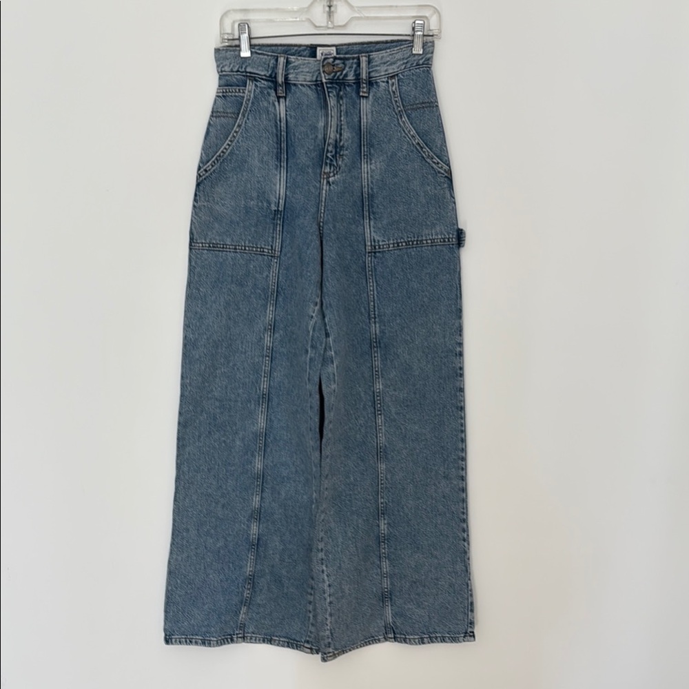 Lee Women's High Rise Denim Wide-Leg Jeans